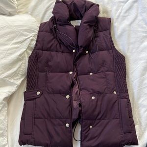 Burgundy jacket